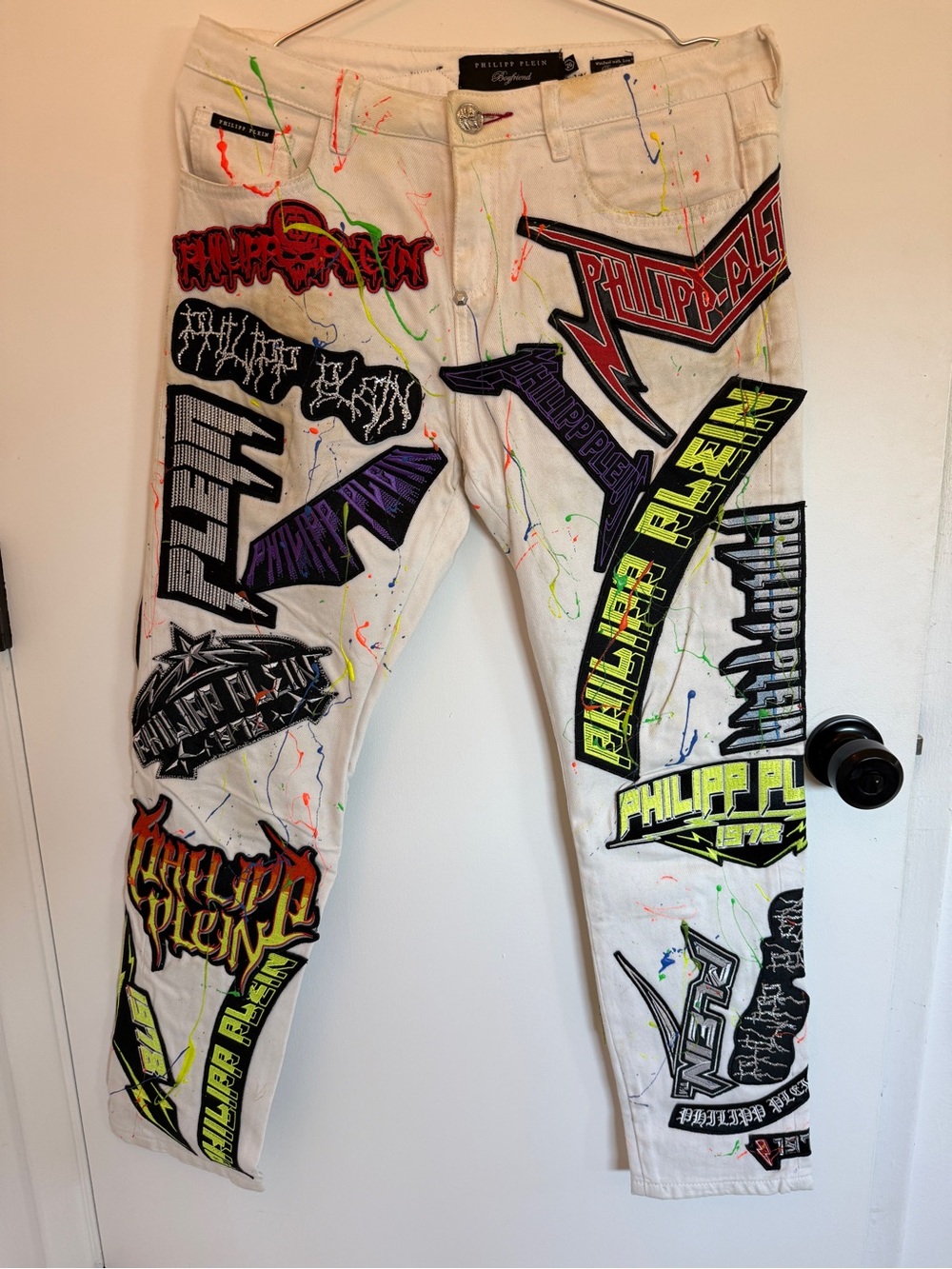 PHILIPP PLEIN 2017 MILAN RUNWAY SAMPLE JEANS – ONE OF ONE